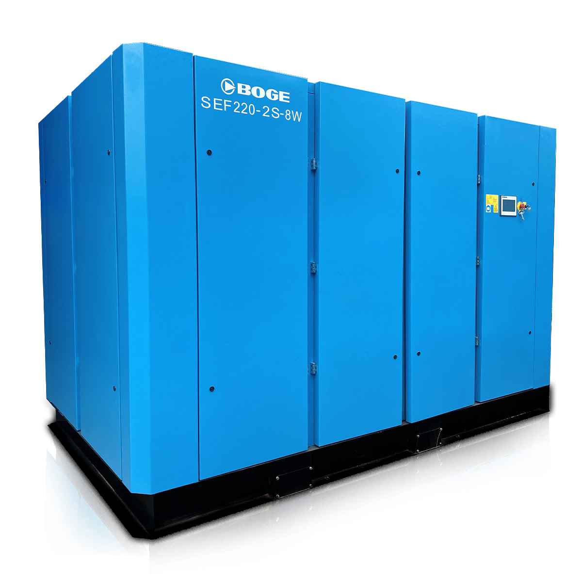 SE双级螺杆空压机45-450KW，压力2.5bar-16bar